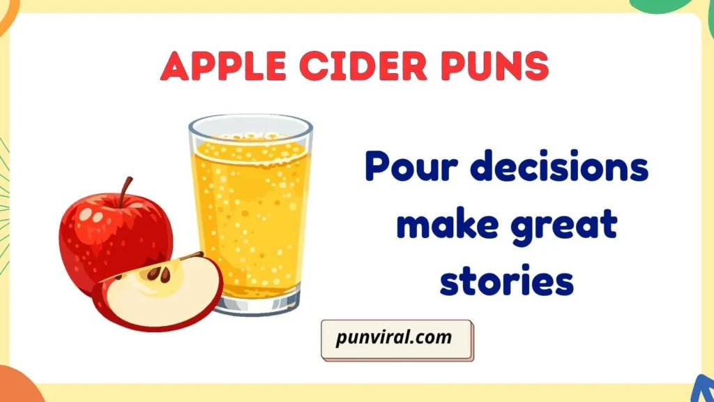 Apple Cider Puns