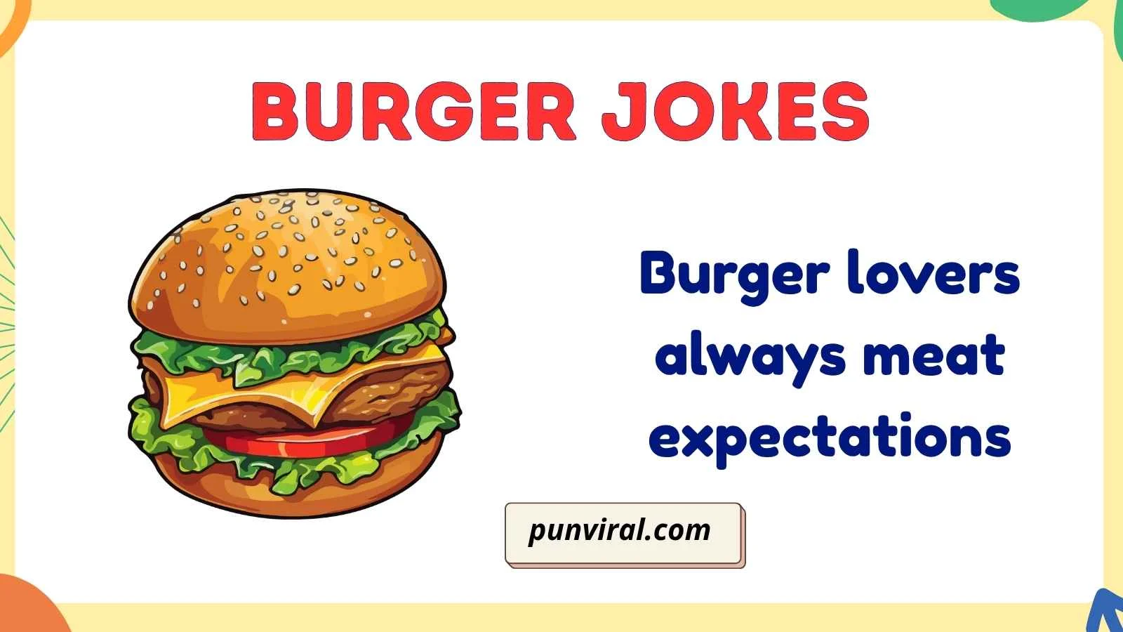burger jokes