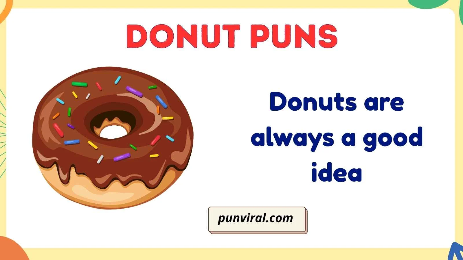 Donut Puns