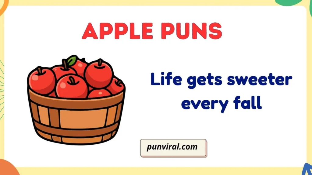 Fall Apple Puns