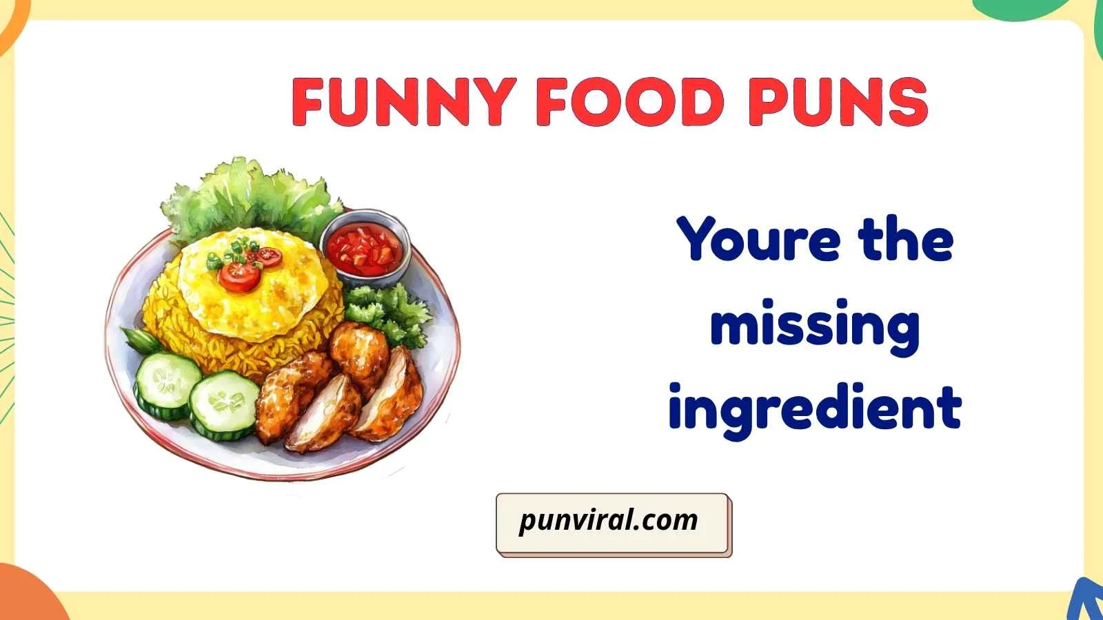 Funny Food Puns