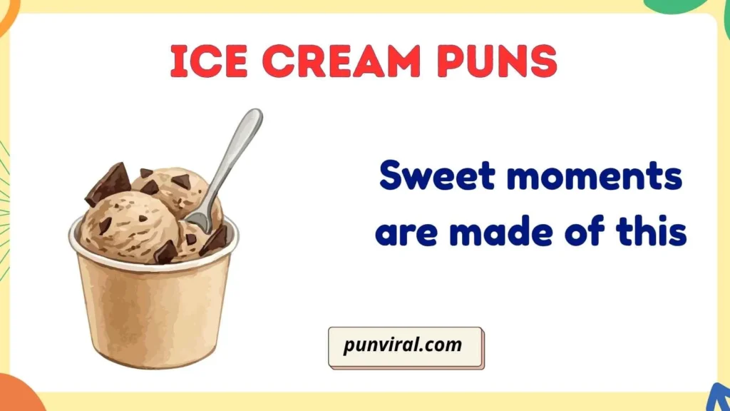 Ice Cream Puns for Instagram Captions