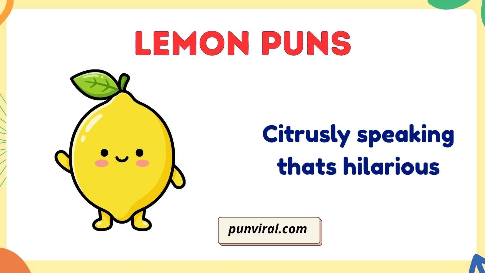 lemon puns
