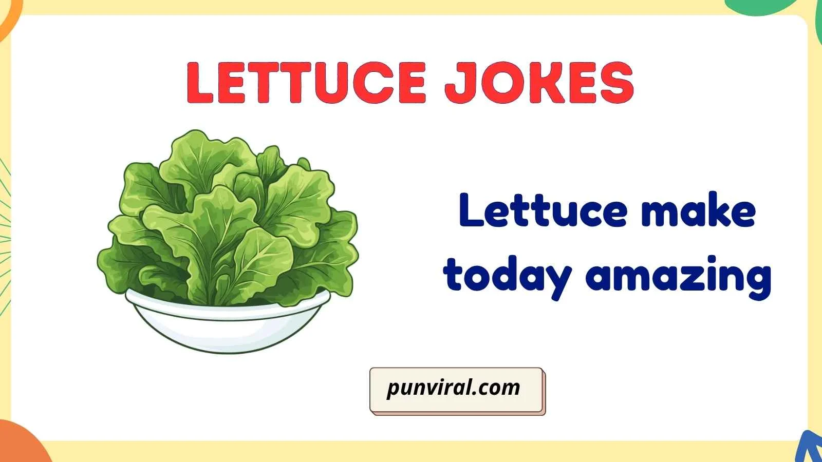 lettuce jokes
