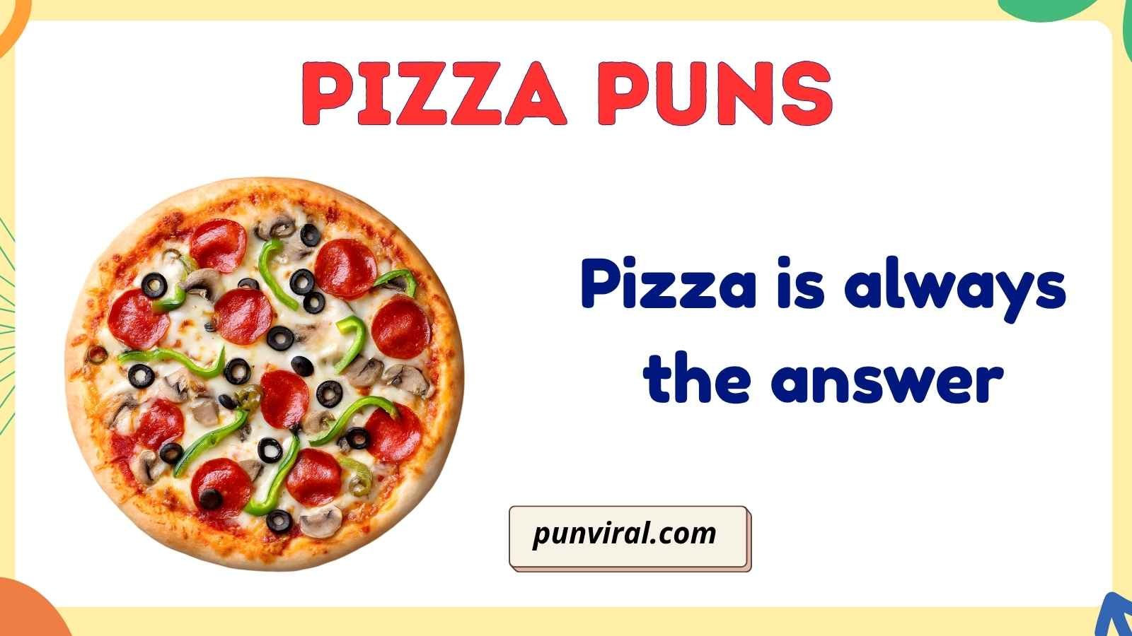 Pizza Puns