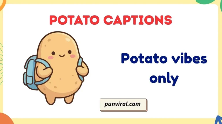 potato captions