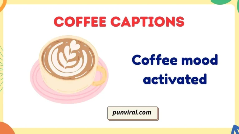 coffee captions