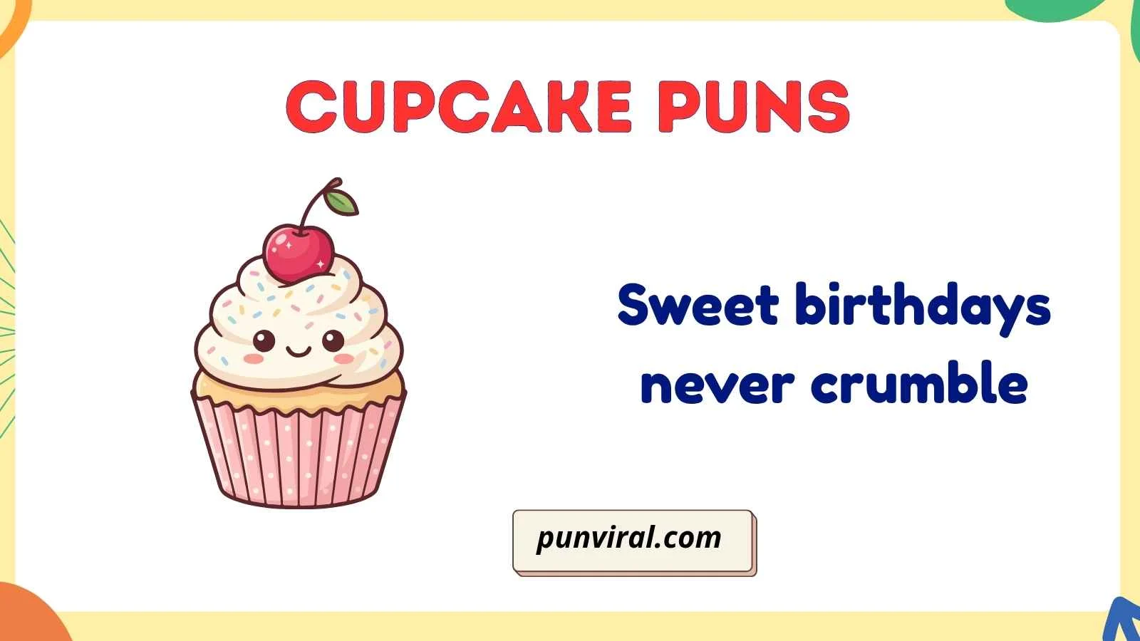 cupcake puns