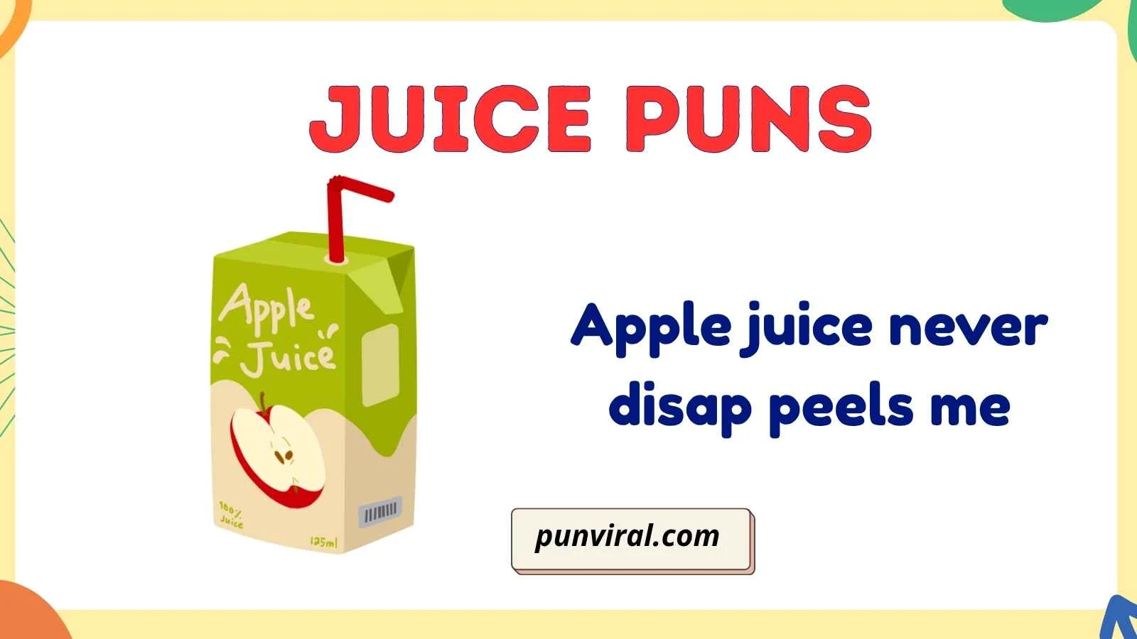 juice puns
