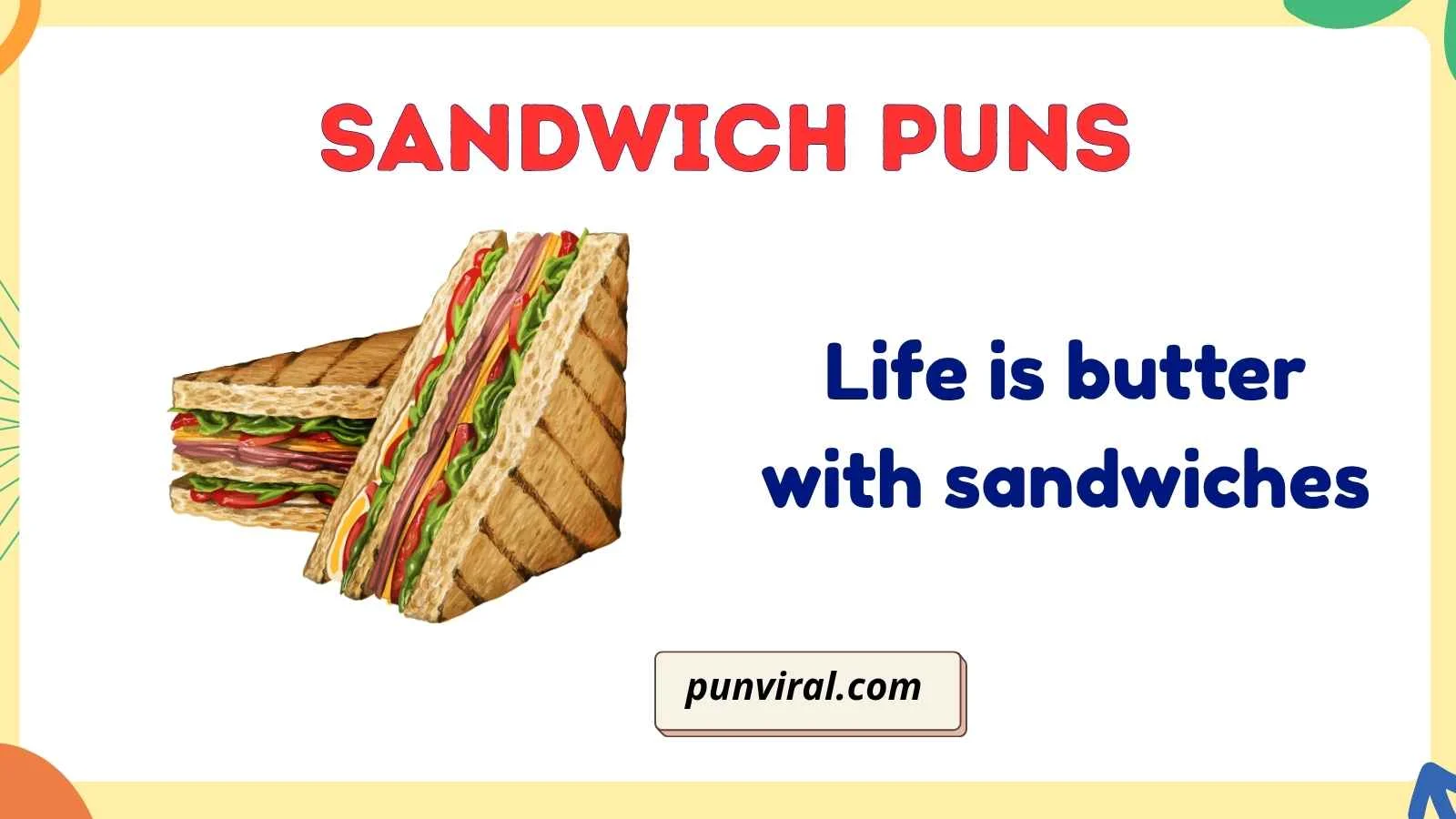 sandwich puns