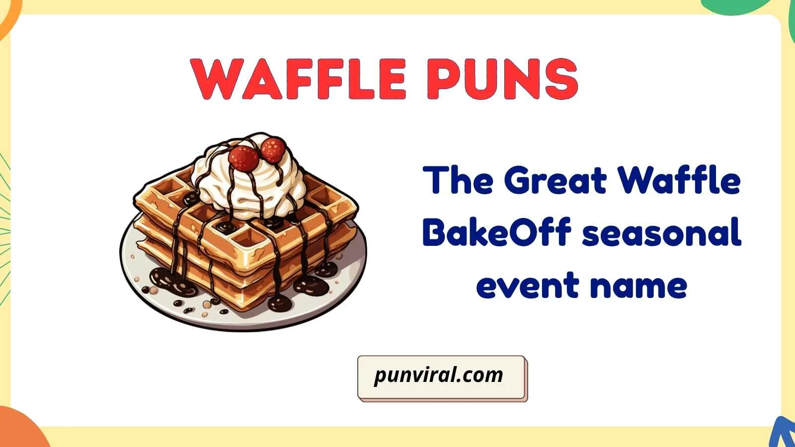 waffle puns